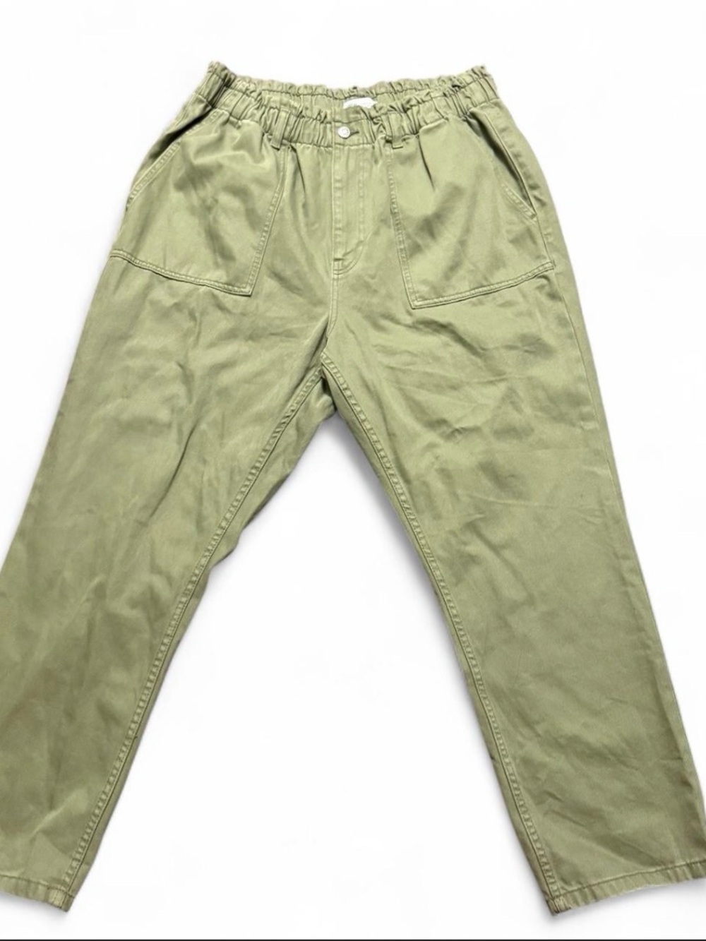 ZARA Women’s Olive Green Utility Pants Size 14